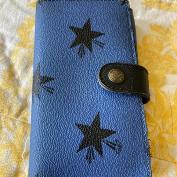 Coach Blue Star Canyon Wallet - Picture 2 of 6